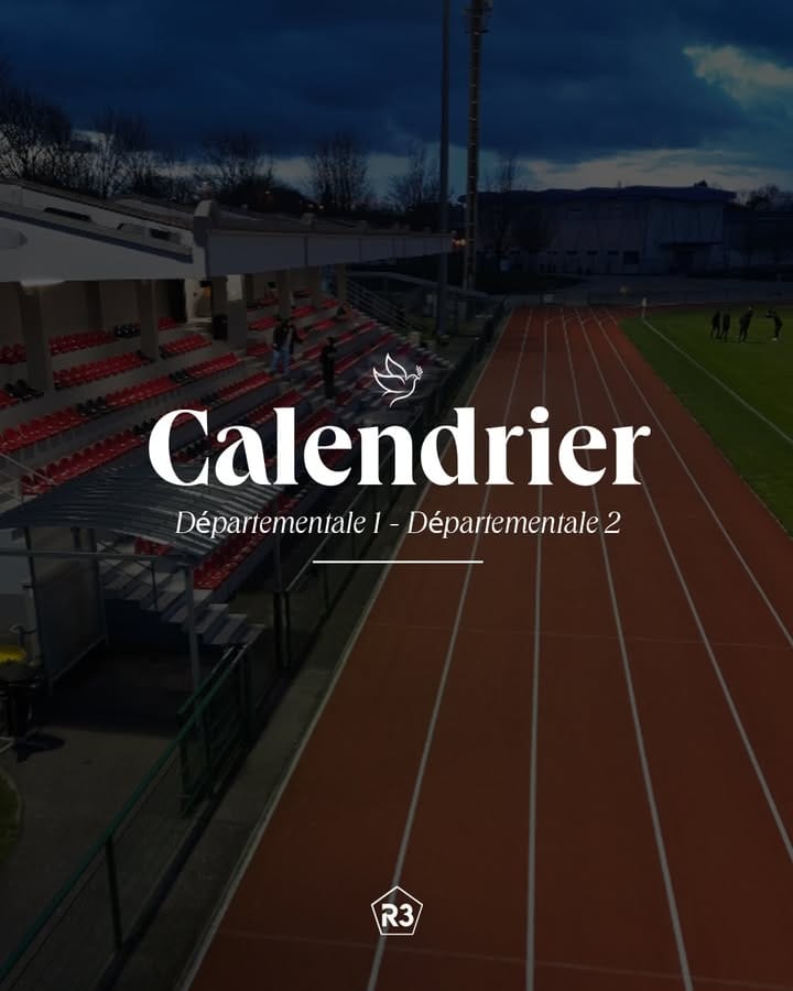 LES CALENDRIERS SONT LÀ ! — D1 & D2 · SAISON 26/27